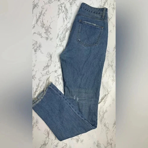 American Bazi Baggy Fit Wide Leg Jeans - Picture 2 of 9